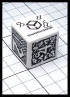 Dice : Dice - 6D - Q Workshop Promo Die with 5 Styled Faces and One Logo - Gen Con Aug  2016